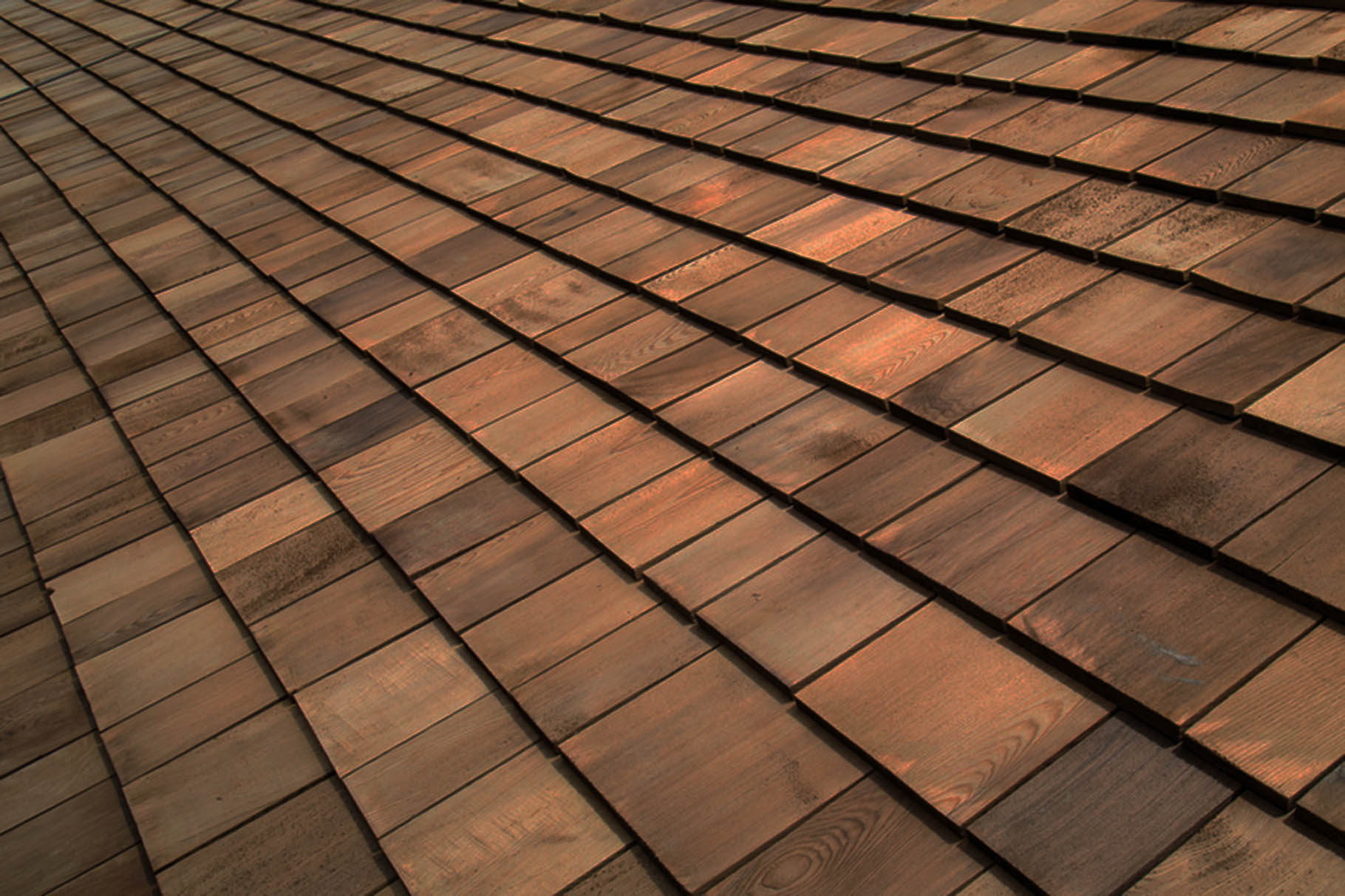 Cedar roofing by Mint Roofing