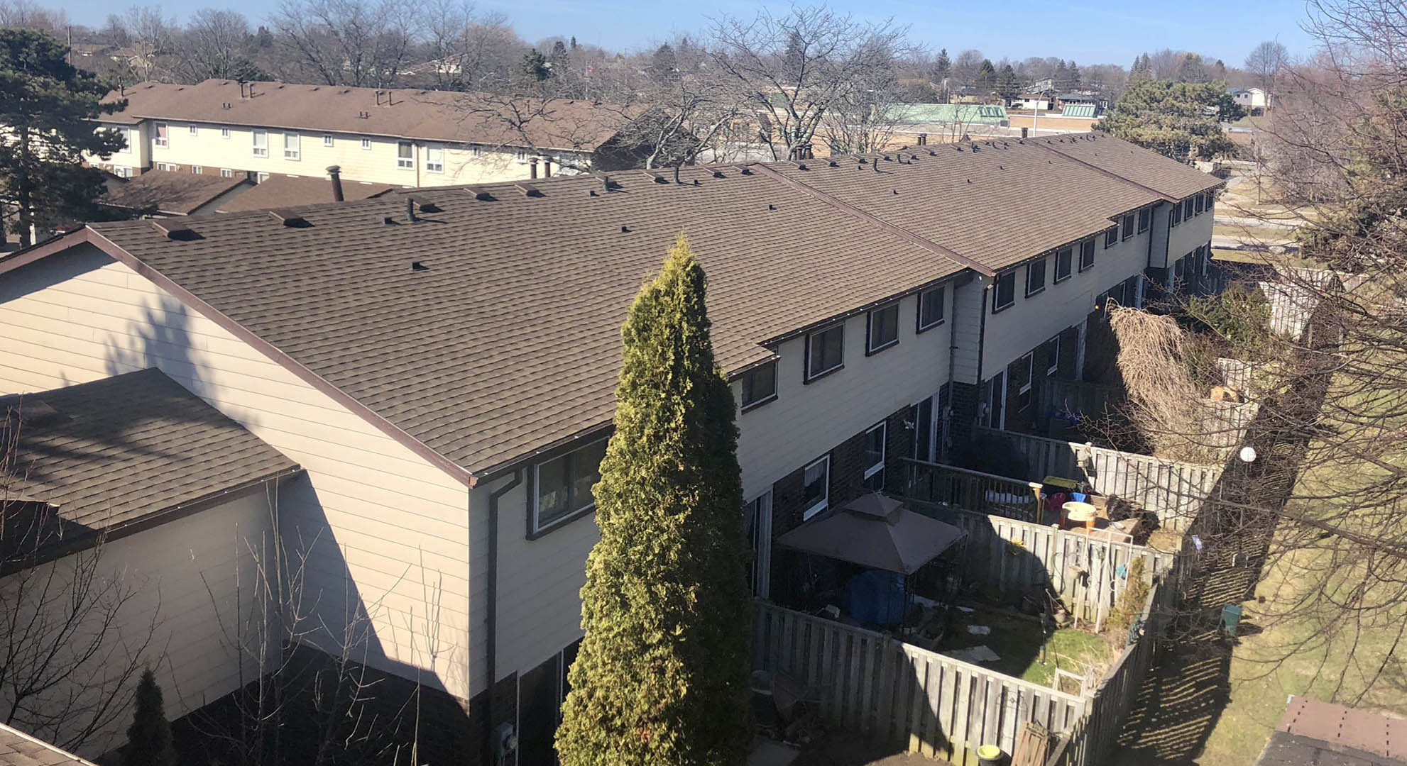 Mint Roofing Townhome Project